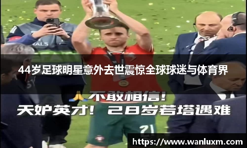 44岁足球明星意外去世震惊全球球迷与体育界